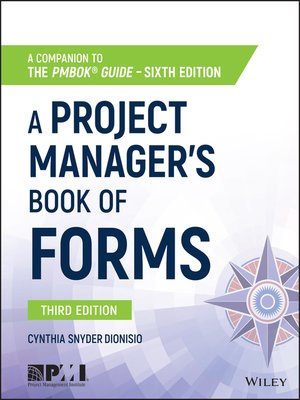 cover image of A Project Manager's Book of Forms